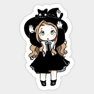 Witch Girl 3 Sticker